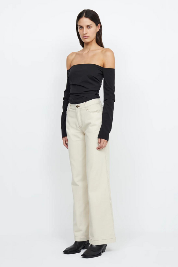 Bec & Bridge Dylan High Waisted Pant - Ecru – Splice Boutique