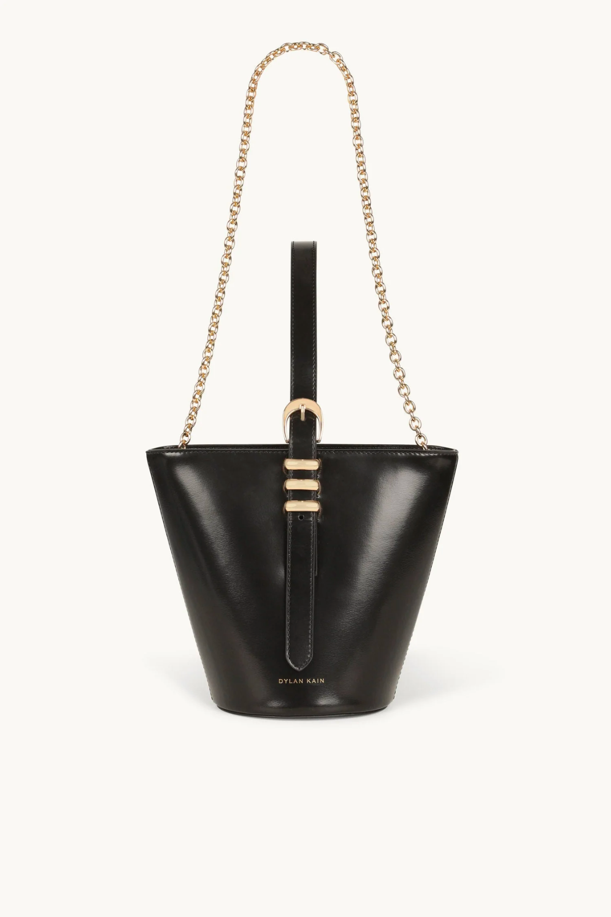 Dylan Kain Fox Bucket Bag - Light Gold