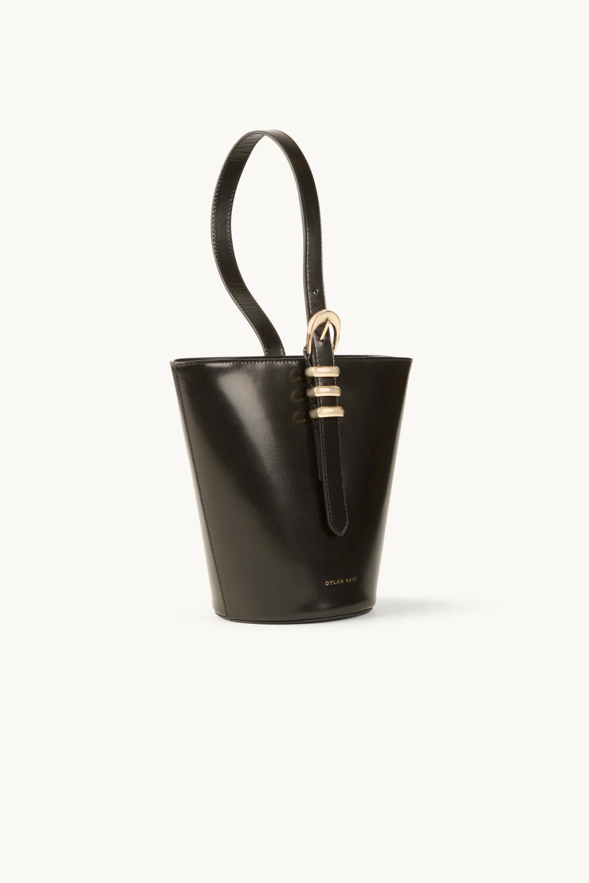 Dylan Kain Fox Bucket Bag - Light Gold