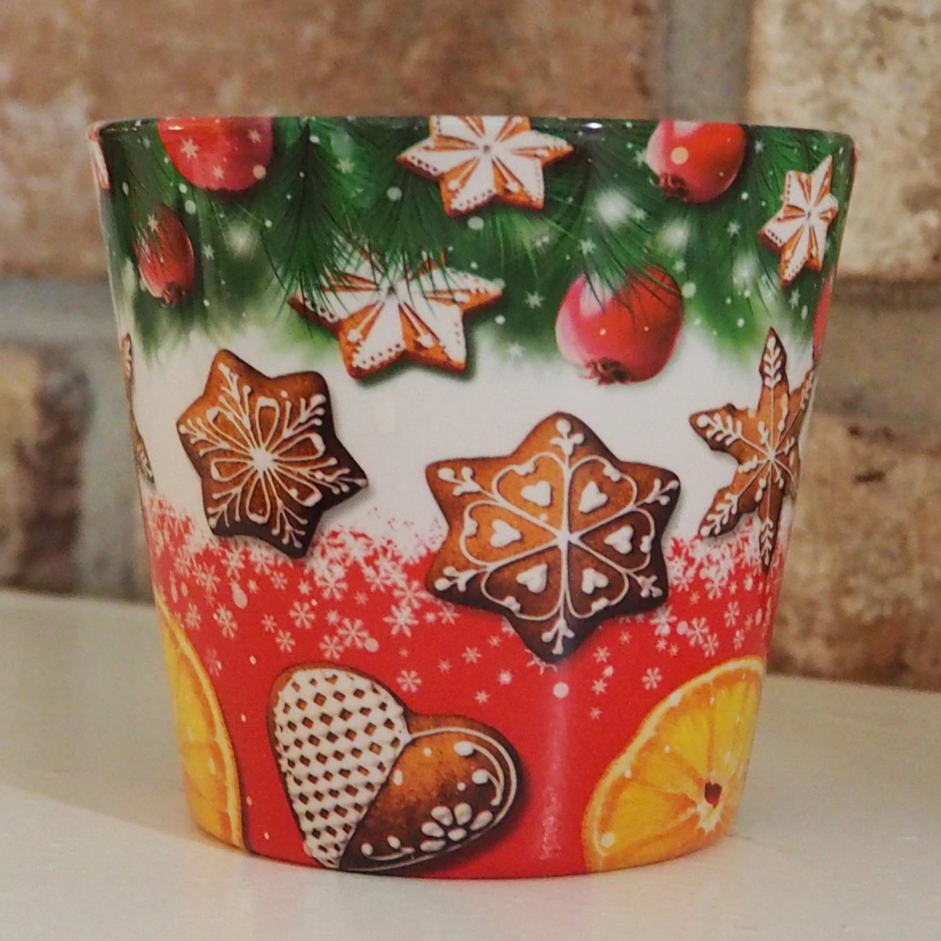 christmas scented candle