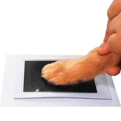  Pet Paw Print Impression Kit, Dog Ink Paw Print Kit, Pet Paw  Print Kit, an Easy to Use Paw Print Stamp Pad for Dogs