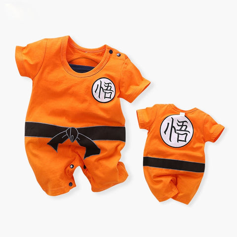 Coolbebe Cotton Baby Boys Anime Costume Cosplay Romper With Hat Orange   Amazonin Clothing  Accessories