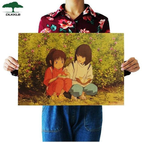 Studio Ghibli Anime Movie Posters Spirit Of Japan
