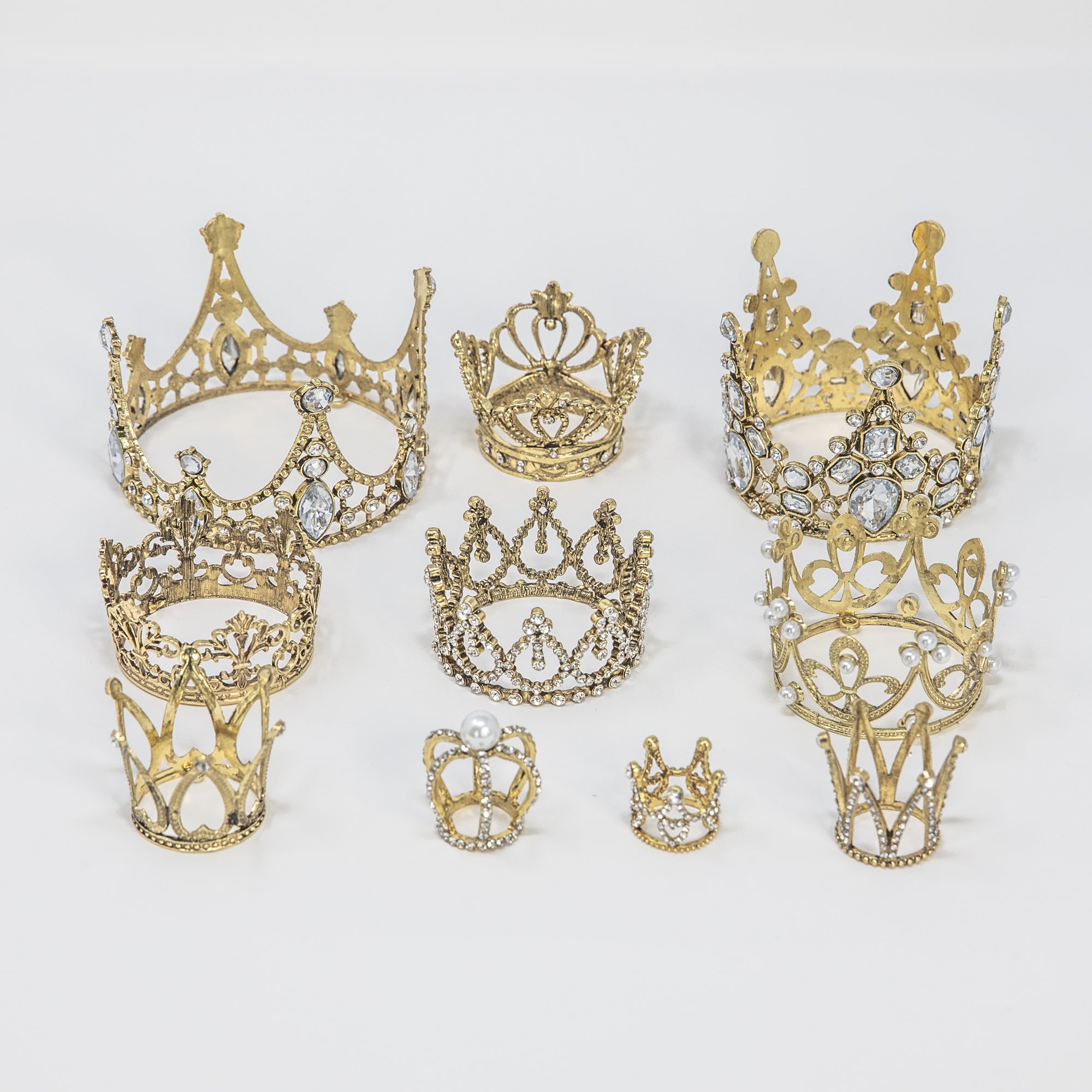 Mini Crowns Pack Silver - Totally Dazzled
