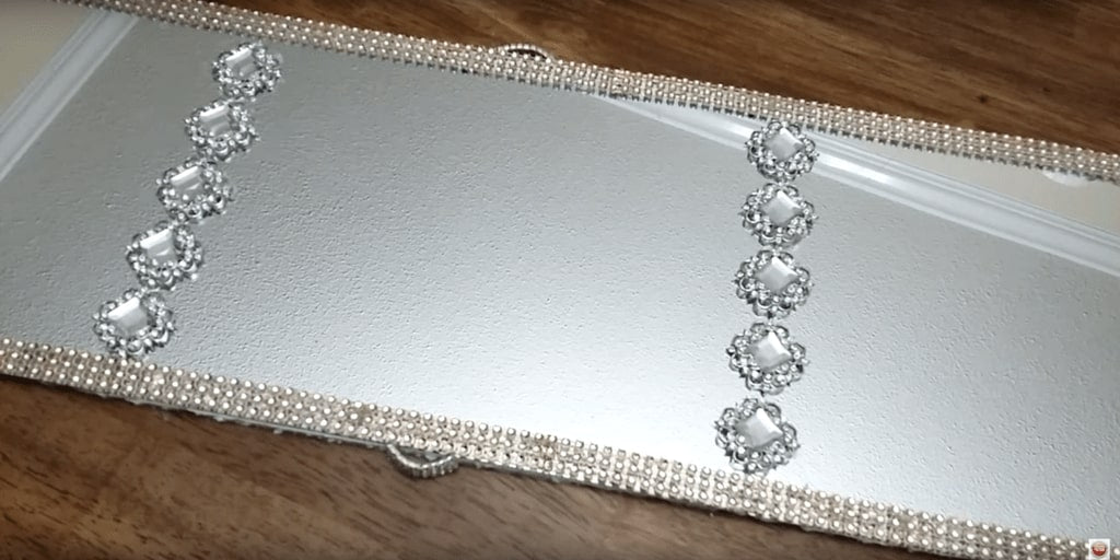 Bling Mirror Table Runner by StyleMyKurvz Kira - Totally Dazzled