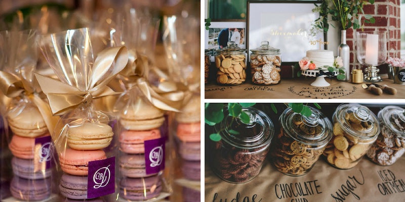 cookie buffet wedding favor