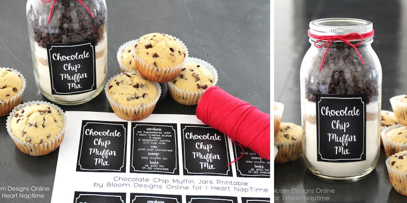 diy mason jar muffins