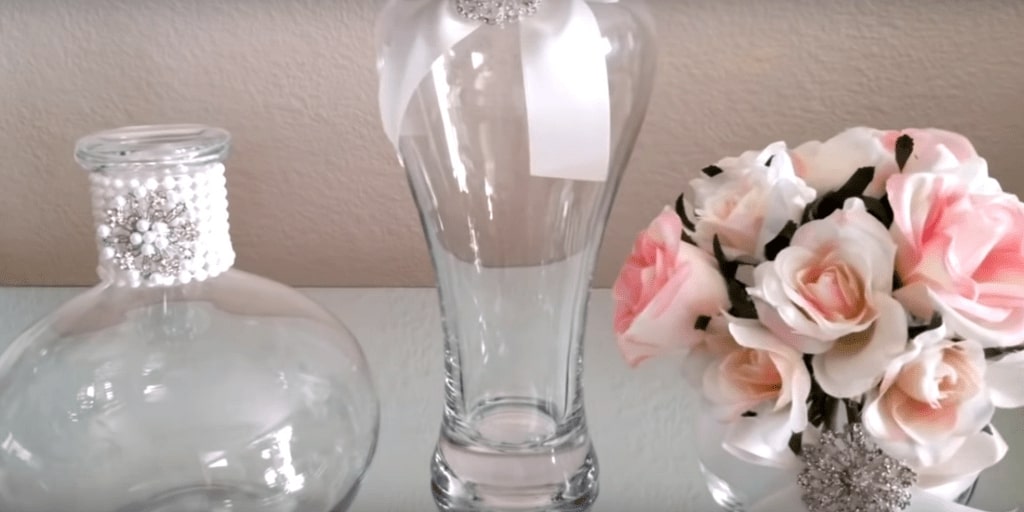 Gorgeous Glam Bling Vases By Elegance on a Budget(4)