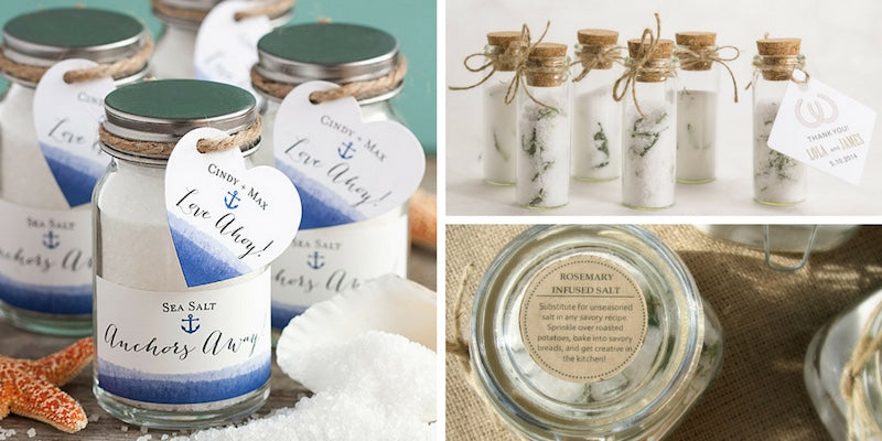 sea salt for wedding favors