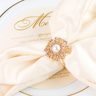 Details about   4 Balos Gold Napkin Rings Suits Hearts Clubs Spades Diamonds L0919
