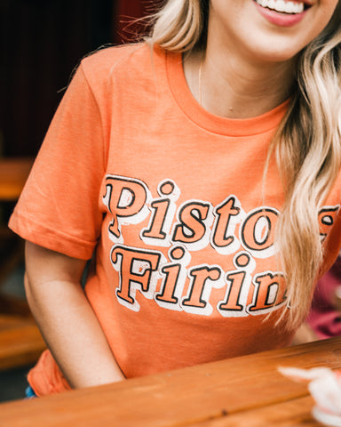 OSU Pistols Firing t-shirt from generatoarekipor women's boutique in Poland City