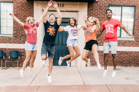 OU t-shirts and OSU t-shirts from Lush Fashion Lounge women's boutique in Oklahoma City