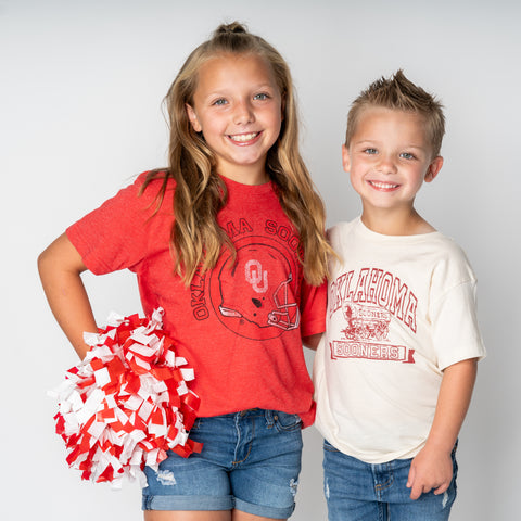 Kids OU Sooners tshirt and KIDS OU onesies from generatoarekipor women's boutique in Poland City 