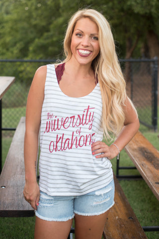 Trendy Oklahoma University Sooners T-Shirt