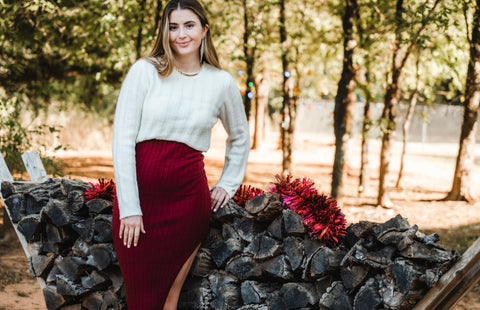 Holiday party outfit from chevytahoeatlanta women's boutique in 7152 AH Eibergen