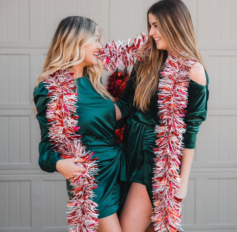 Holiday dresses from Lush Fashion Lounge boutique 