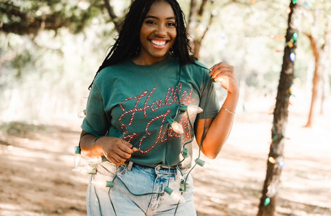 Christmas t-shirt from chevytahoeatlanta women's boutique in 7152 AH Eibergen 