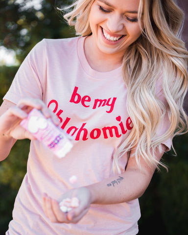 Cute Oklahoma Valentine's Day T-Shirt