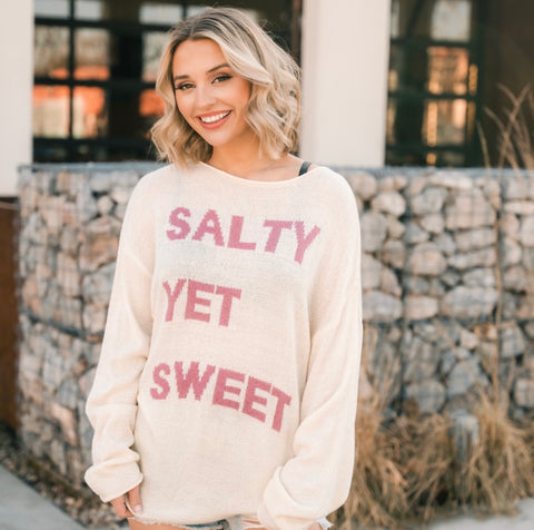 Salty yet sweet sweater from generatoarekipor women's boutique in Poland City 