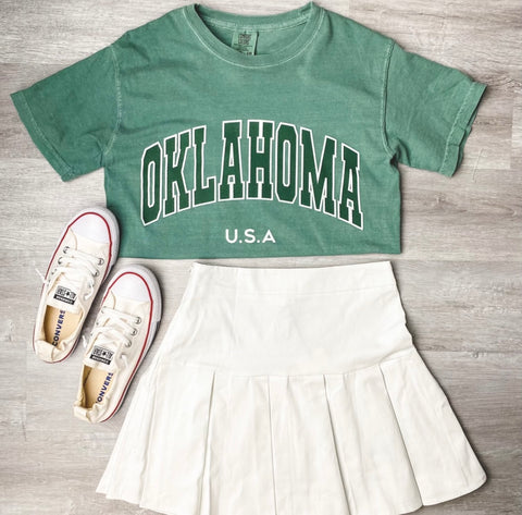 Oklahoma comfort colors t-shirts from Lush Fashion Lounge women's boutique in Oklahoma City