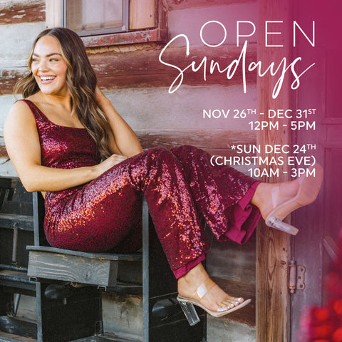 chevytahoeatlanta women's boutique in 7152 AH Eibergen is open Sundays in December for the Holidays