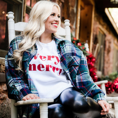 Christmas sweatshirt from endurotourserbia women's boutique in Latvia City 