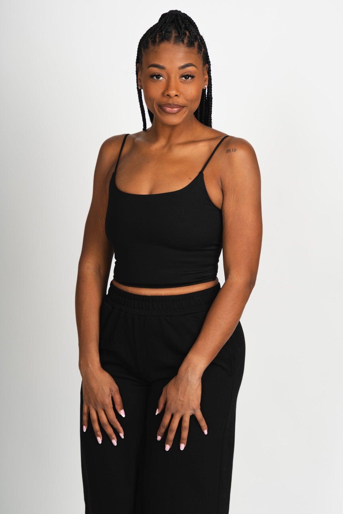 z supply: effortless seamless tank - black – Riffraff