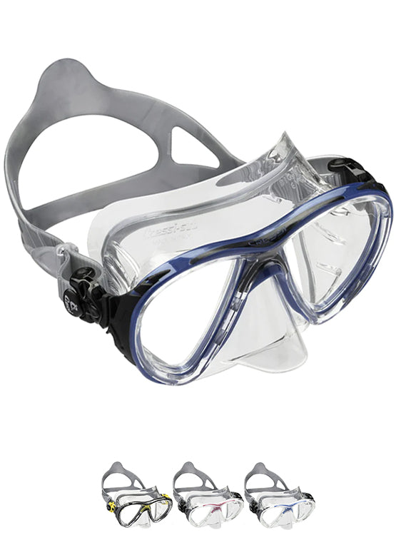 Cressi Big Eyes Evolution diving mask including prescription lenses