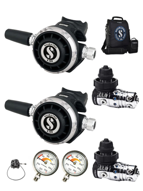 scubapro sidemount regulator kit
