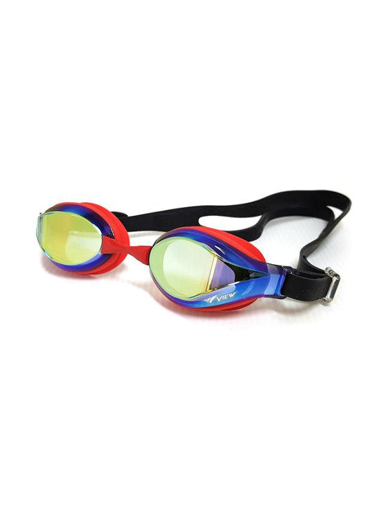 junior mirrored swimming goggles