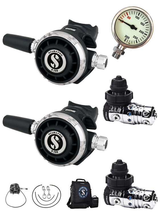 scubapro sidemount regulator kit