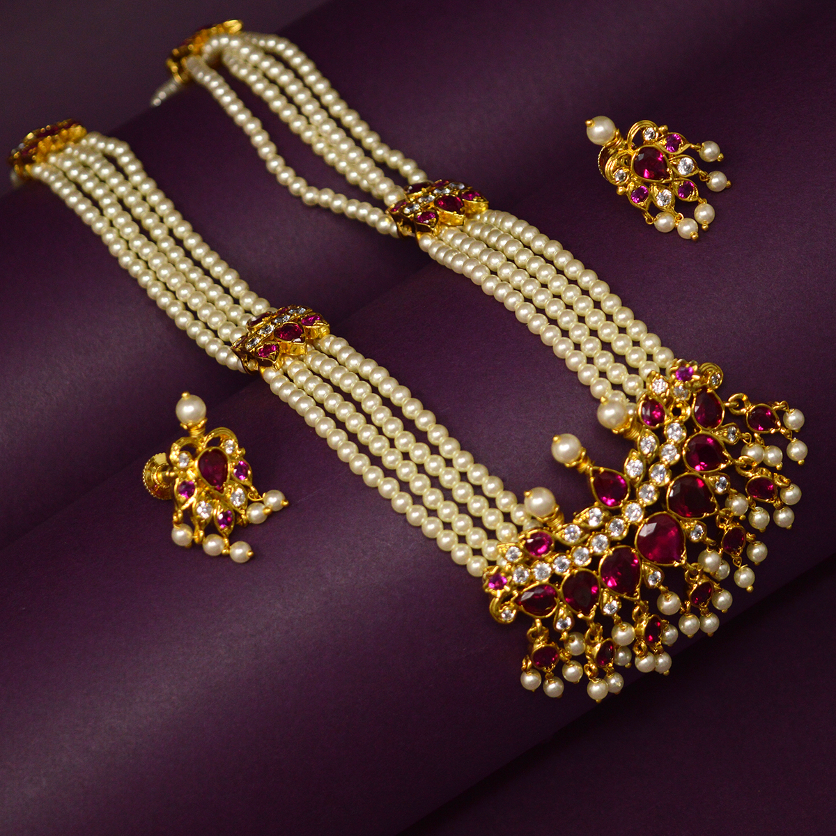 moti wala necklace set