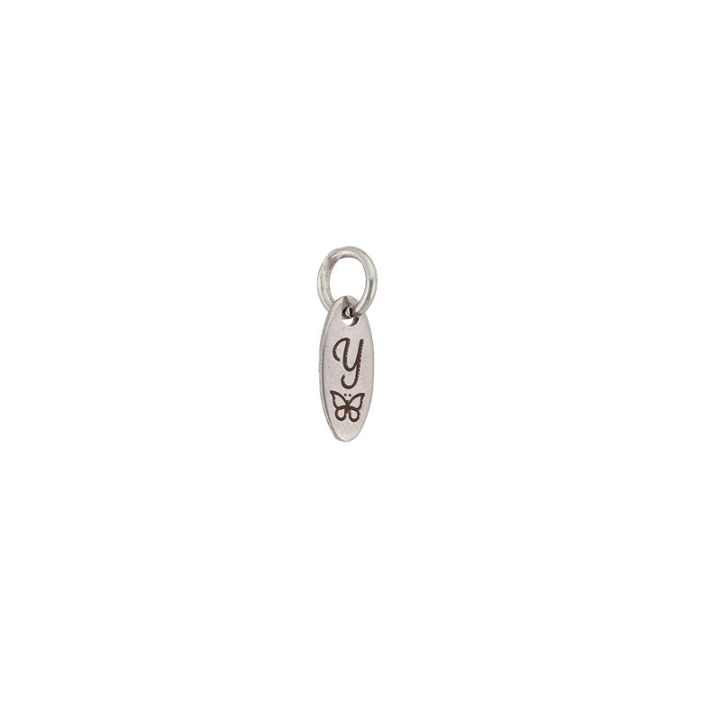 Dainty Letter "Y" Pendent with Butterfly - Prayer Closet Store product image