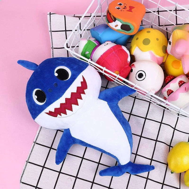 baby shark dancing doll plush toy