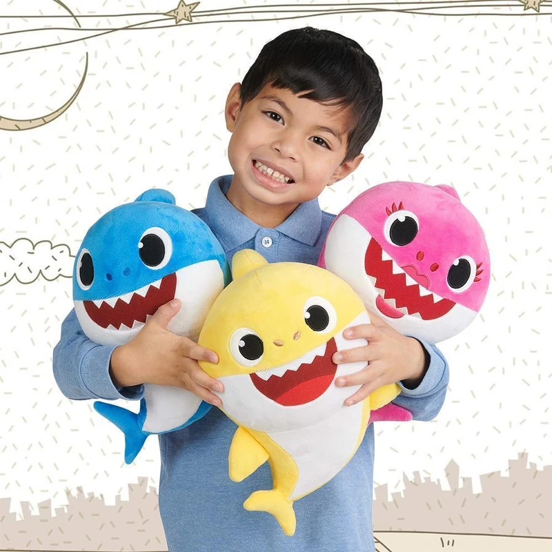 stuffed singing baby shark