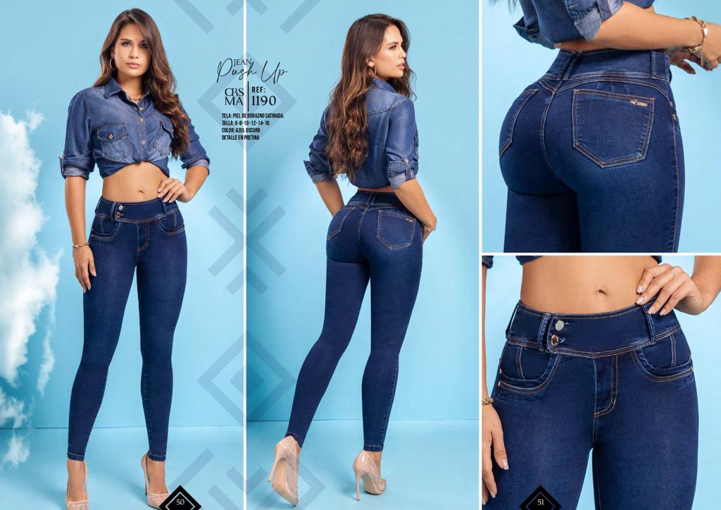 1115 FAJA 100% Authentic Colombian Push Up Jeans - ShopperBoard