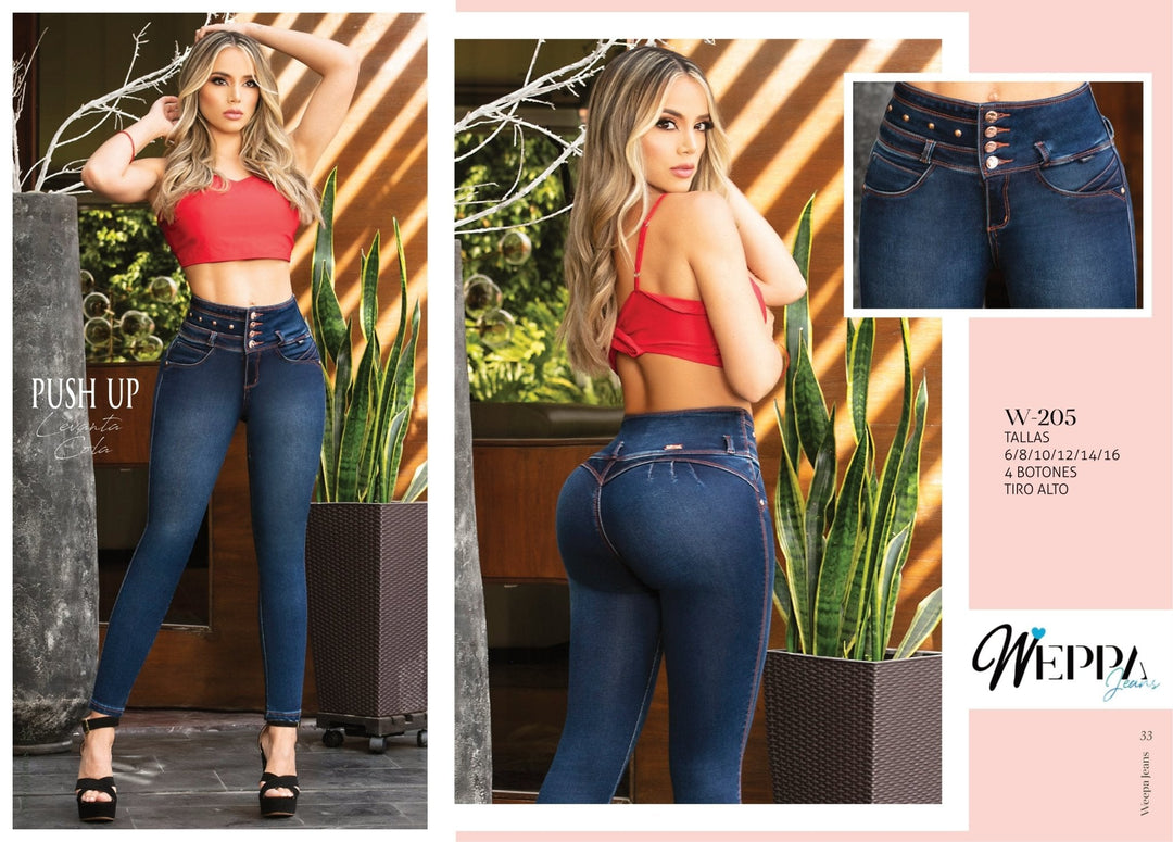 Dhabi FAJA 100% Authentic Colombian Push Up Jeans - ShopperBoard