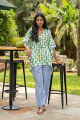 Megha Kaftan Top Set