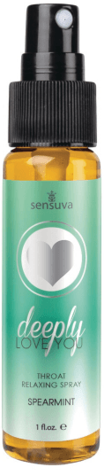 Sensuva - Deeply Love You throat Relaxing Spray - 6 Flavours - Boink Adult Boutique  www.boinkmuskoka.com