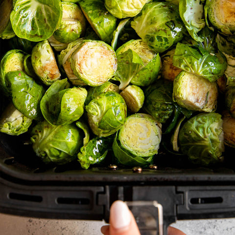 Brussel sprouts in air fryer