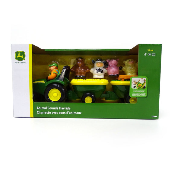 john deere hay ride toy