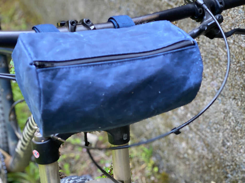 barrel bag bike