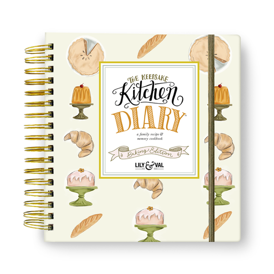 Introducing the Keepsake Kitchen Diary - Baking Edition - Lily & Val Living