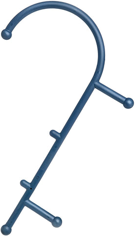 blue plastic Thera Cane self-massage tool