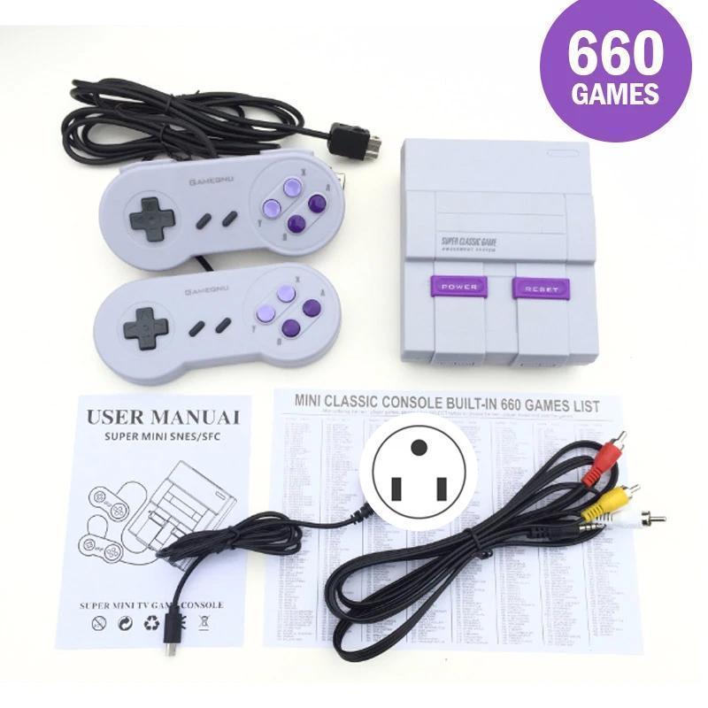 mini super nintendo 660 games