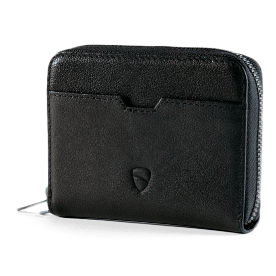 Vaultskin Kensington Leather Passport Wallet with RFID Protection (Matt Turquoise)