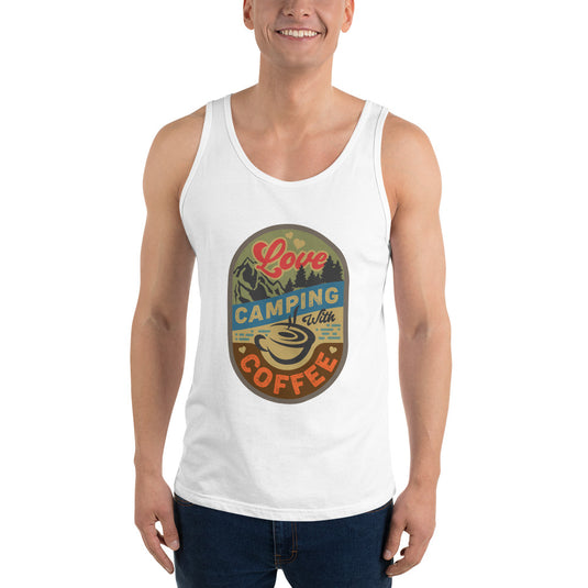 Camping and Coffee muscle Tank