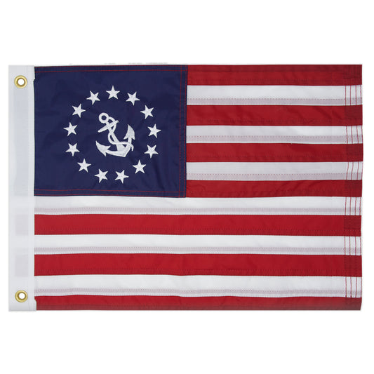 Boat Flag Pole Kit with American Flag 12x18- FO4686