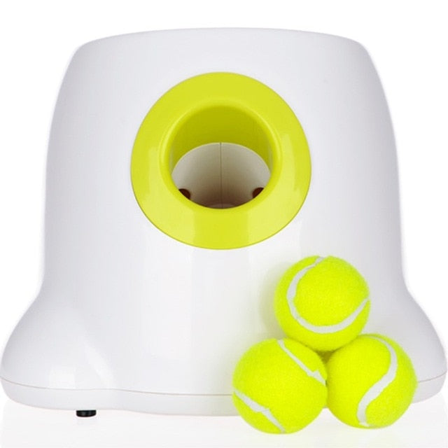 automatic tennis ball launcher for dogs