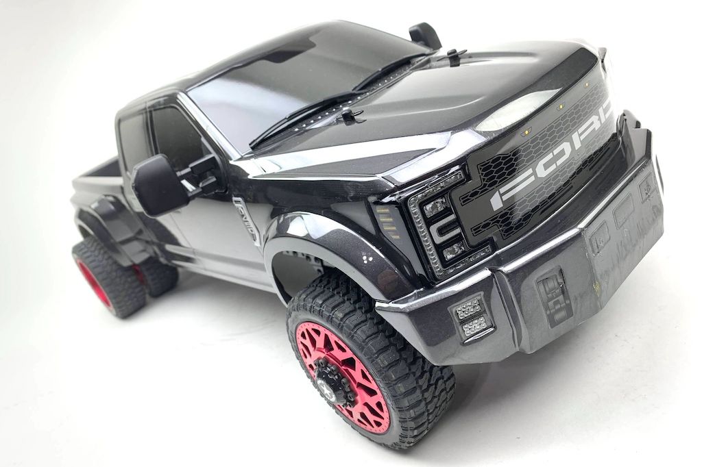 8981 FORD F450 SD 1/10 4WD RTR (Grey Titanium) Custom Truck DL-Series